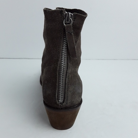 🆕 Rebels | NWT Gray Suede Booties Boots - Picture 5 of 7
